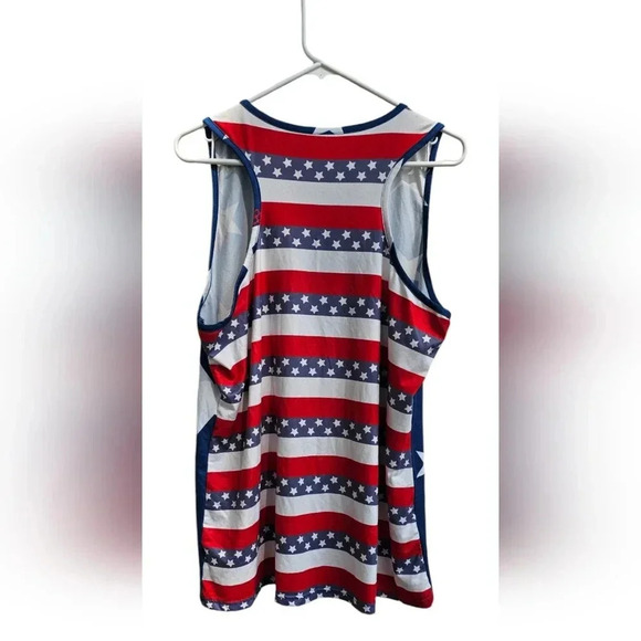 Women's XXL Stars & Stripes Tank Top. - Picture 2 of 3